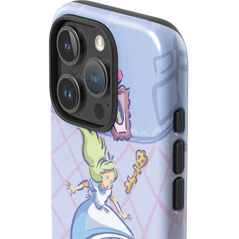 Disney Alice in Wonderland Falling down the Rabbit Hole iPhone 16 Pro Max Impact Case
